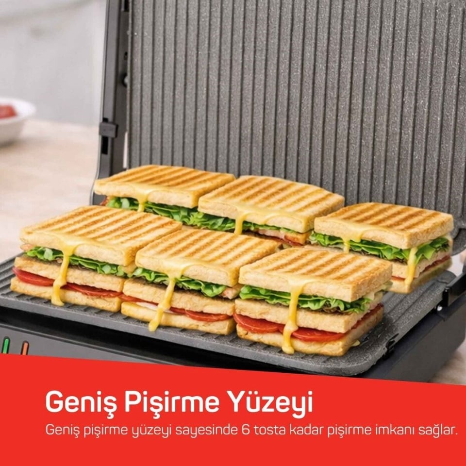 Bekleyen Urun Katalogu Arzum @Arzum AR2094-5400 Tostçu Delux Izgara Ve Tost Makinesi
