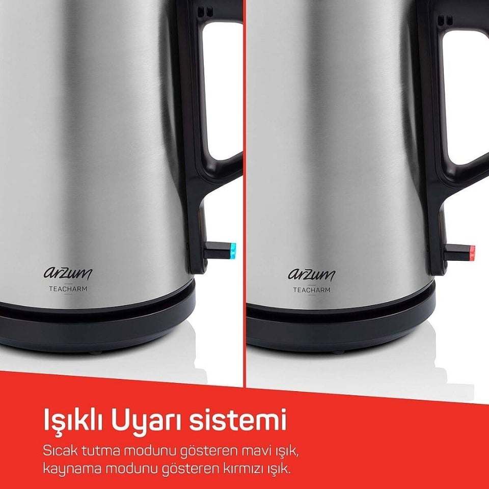 Bekleyen Urun Katalogu Arzum @Arzum AR3149-0600 Teacharm Çay Makinesi