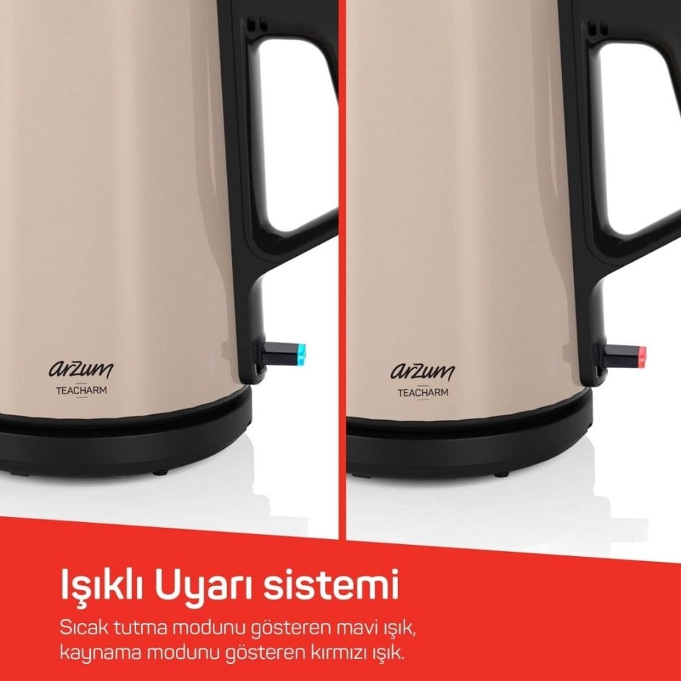 Bekleyen Urun Katalogu Arzum Arzum AR3149-5400 Teacharm Çay Makines