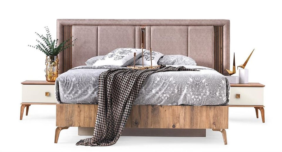 Babil Sürgülü Bazalı Yatak Odası Takımı