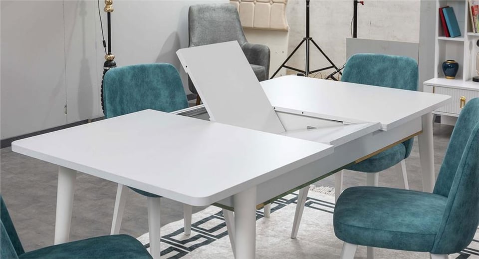 Biga-Lina Ünitesiz Yemek Odası Takımı 6 Sandalyeli