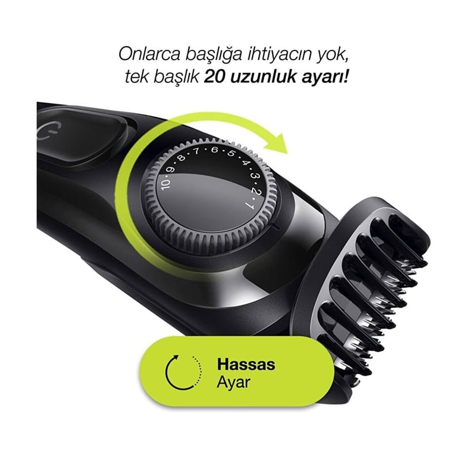 Braun BT3222 Blk/Blk Box Ceemea Saç Sakal Şekillendirme