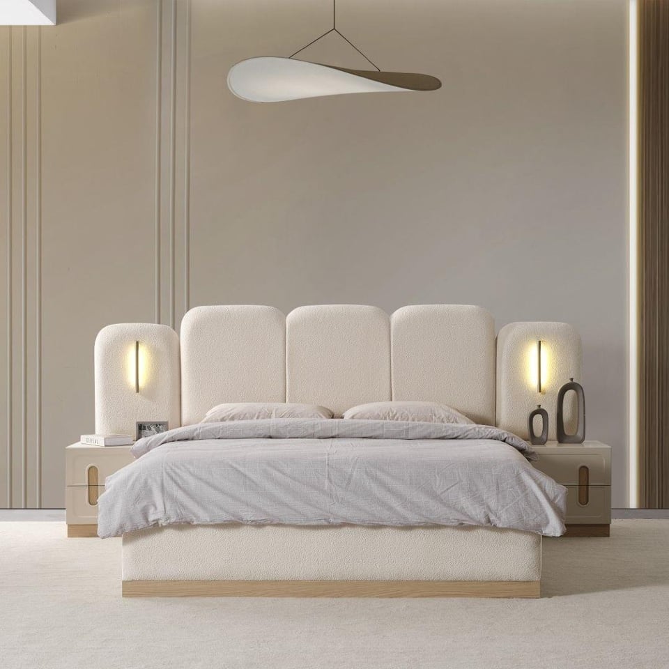 Yatak Odası Takımı Bernido Capella Bazalı Yatak Odası Takımı (Bazasız Karyola)