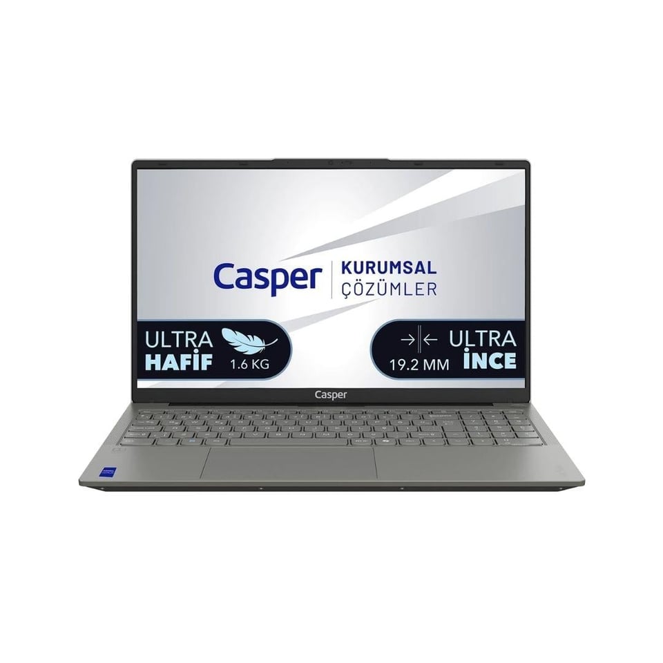 Bekleyen Urun Katalogu Casper Casper Nirvana X750.1342-AQ00A-G-F i5-13420H 12GB DDR5 1TB NVMe SSD Intel® Graphics 15.6