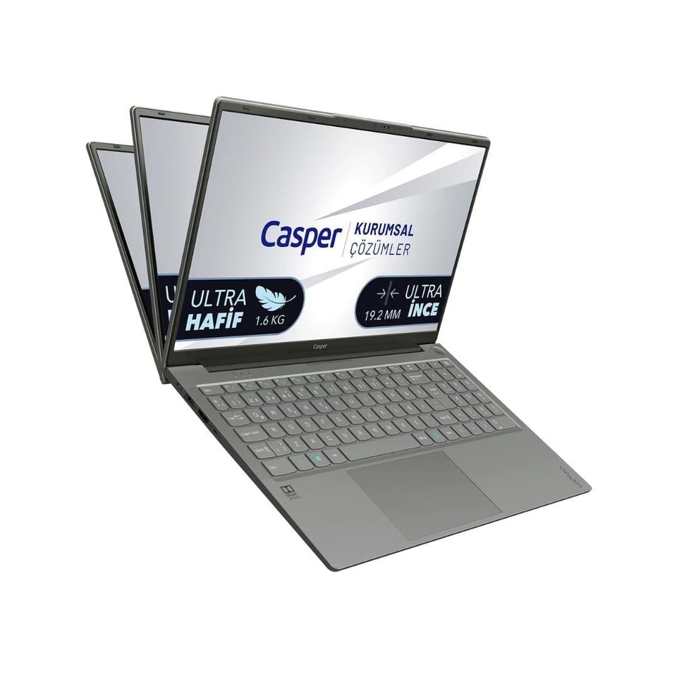 Bekleyen Urun Katalogu Casper Casper Nirvana X750.1342-AQ00A-G-F i5-13420H 12GB DDR5 1TB NVMe SSD Intel® Graphics 15.6
