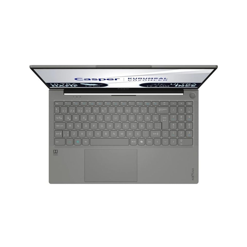 Bekleyen Urun Katalogu Casper Casper Nirvana X750.1342-AQ00A-G-F i5-13420H 12GB DDR5 1TB NVMe SSD Intel® Graphics 15.6