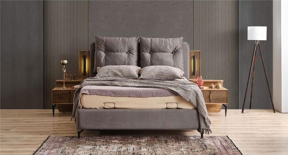 Clara Kapaklı Lüxs Başlıklı Yatak Odası Takımı