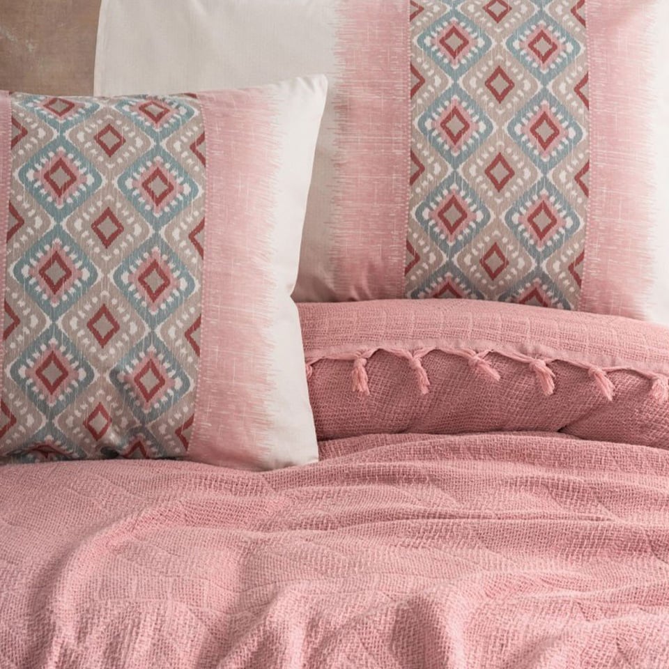 COTTON BOX JAKARLI PAPINA PİKE TAKIMI ÇK PUDRA