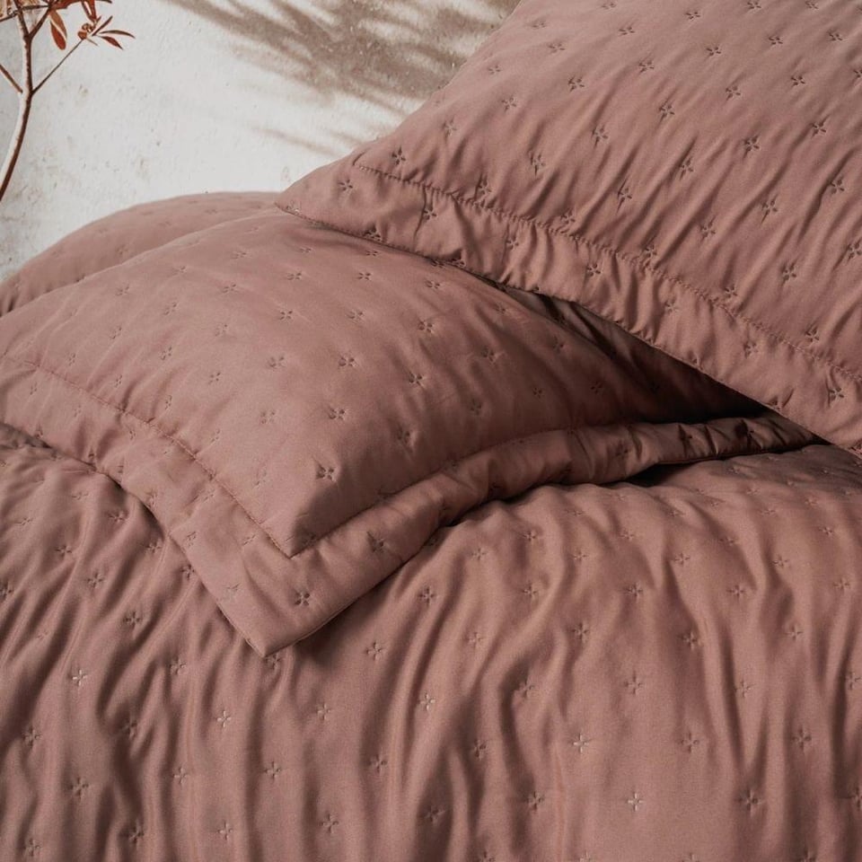 Çift Kişilik Yatak Örtüsü Cotton box Cotton Box Serra Niva Yatak örtüsü G.kurusu Çift Kişilik
