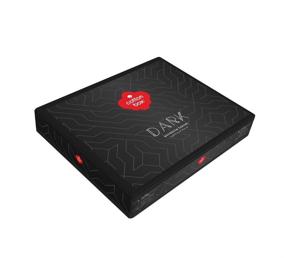 Dark Tek Kişilik Nevresim Takımı Veta Gold