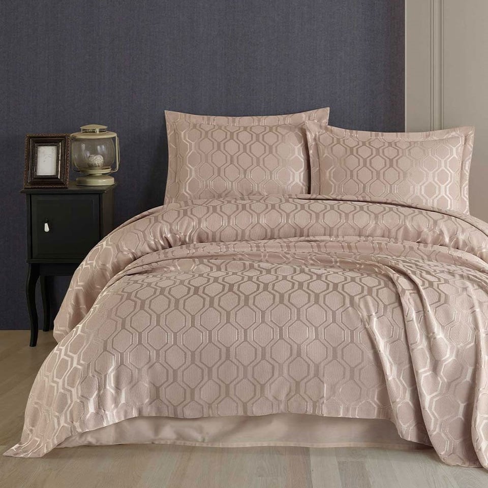 ELART ANDREA GÜNLÜK YATAK ÖRTÜSÜ TEK KİŞİLİK EKRU