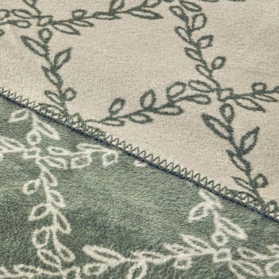 Battaniye English Home English Home Ivy trellis Battaniye 200x220 cm Yeşil