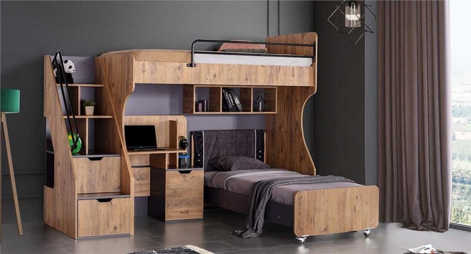 Kanton Genç 90x190 Karyola