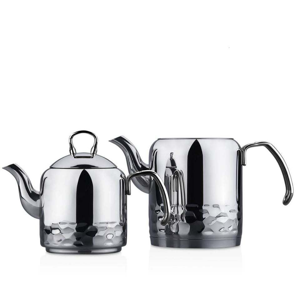 Çaydanlık / Cezve Korkmaz Züccaciye Korkmaz A227-01 Erna Çaydanlık Takımı Inox