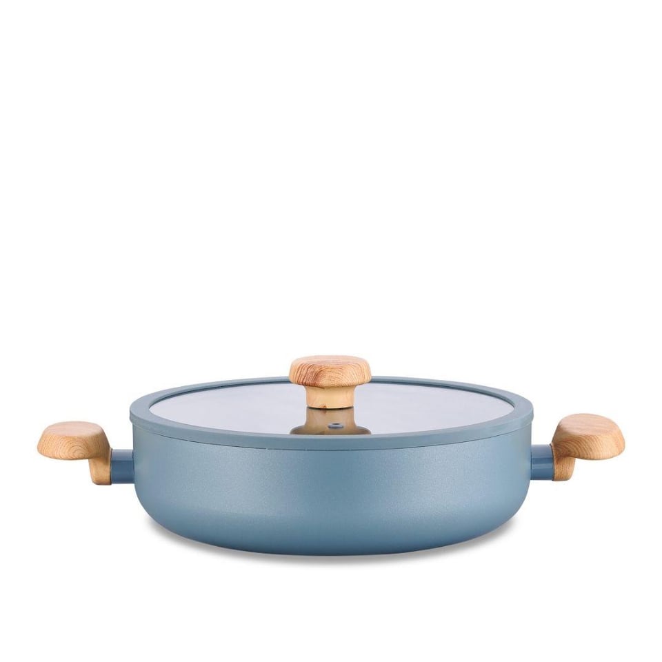 Bekleyen Urun Katalogu Korkmaz Züccaciye Korkmaz A3838 Mia Sera Kısa Tencere 26x7,5 Minta