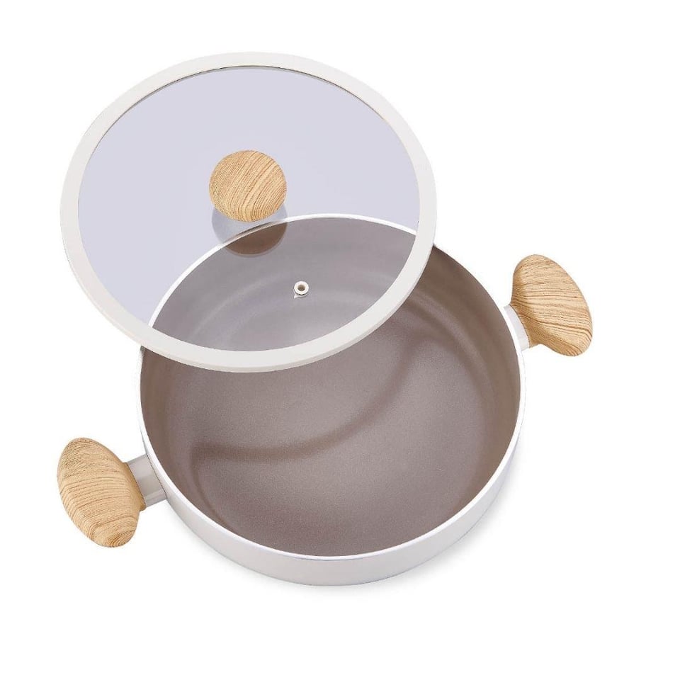 Bekleyen Urun Katalogu Korkmaz Züccaciye Korkmaz A3851-1 Mia Sera 7 Parça Tencere Seti Vanilya