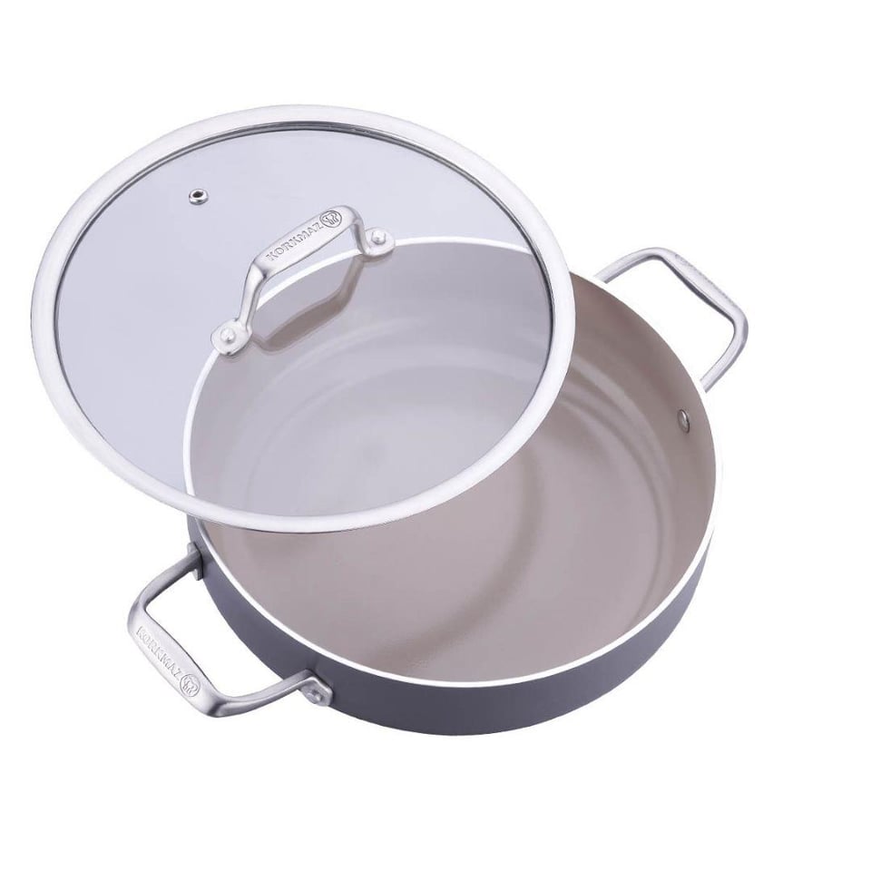 Bekleyen Urun Katalogu Korkmaz Züccaciye Korkmaz A3955 Boena Kısa Tencere 26x7,5