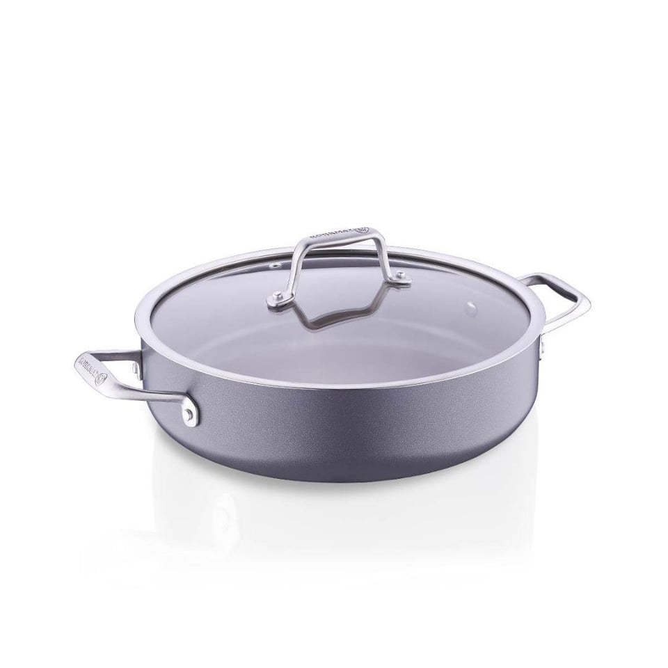 Bekleyen Urun Katalogu Korkmaz Züccaciye Korkmaz A3956 Boena Kısa Tencere 28x7,5