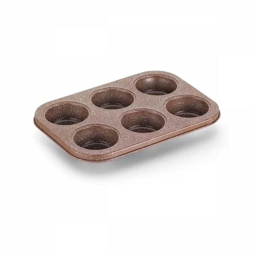 Korkmaz A651 Muffy Muffin 6'lı Kalıp