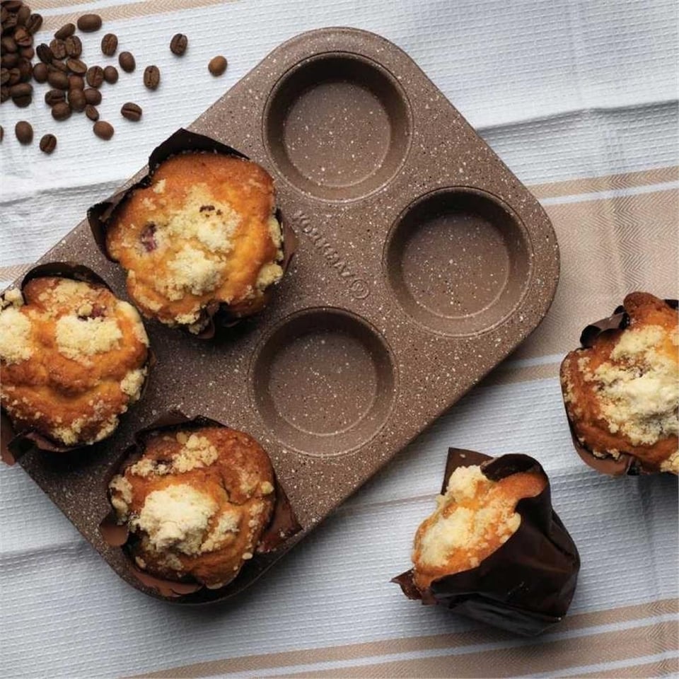 Korkmaz A651 Muffy Muffin 6'lı Kalıp