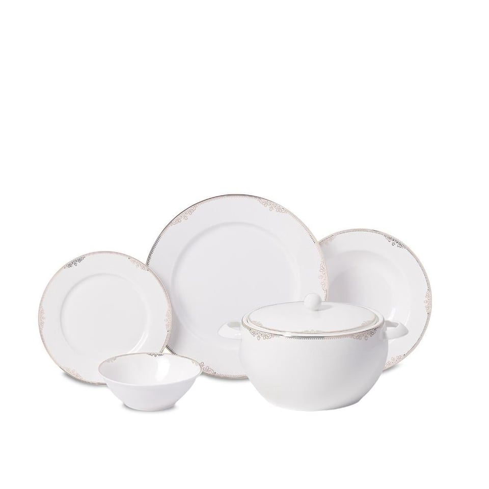Korkmaz A8372 Perla 60 Prç.Yemek Takımı (Yuvarlak)