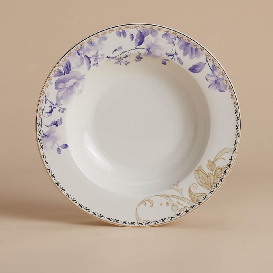 Yemek Takımları Korkmaz Züccaciye Korkmaz A8377 Perla Coll. 60 Parça Yuvarlak Yemek Takımı