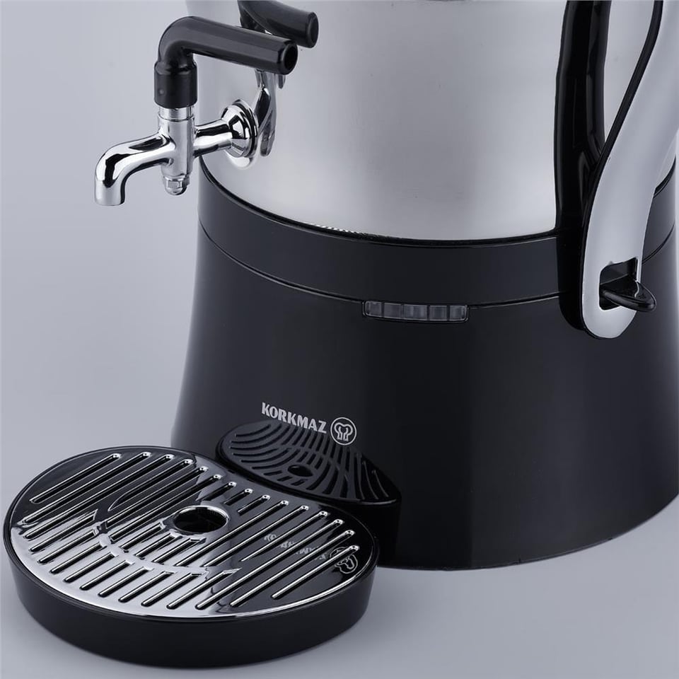 Korkmaz A842 Çaykolik-2 Semaver Inox/Krom