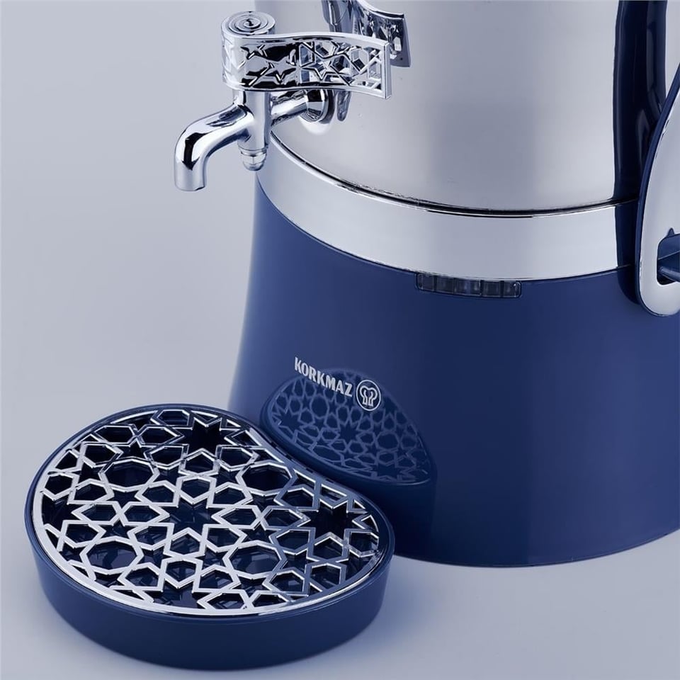 Korkmaz A843 Hanedan Semaver Azura Inox/Krom