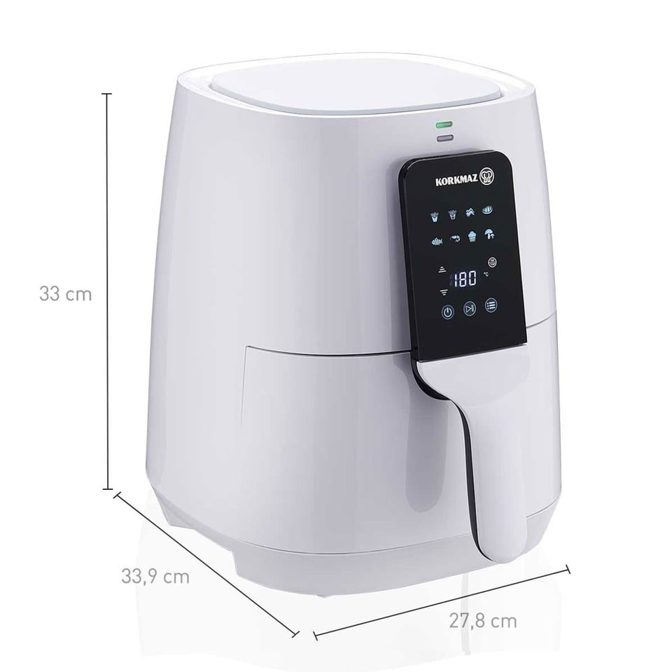 Korkmaz A886 Aır Pro Airfryer 4 Lt 1500 W