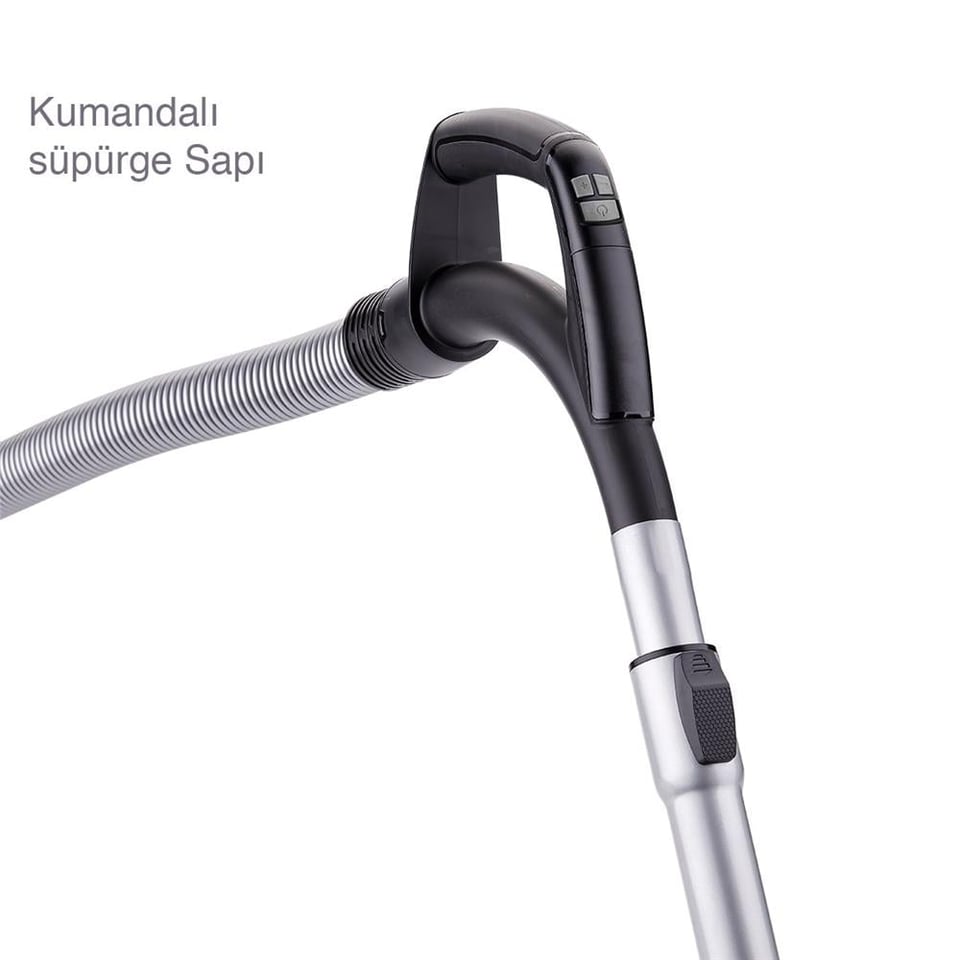 Korkmaz A902-01 Cosmos Premium Elektrik Süpürgesi Antrasit/Siyah