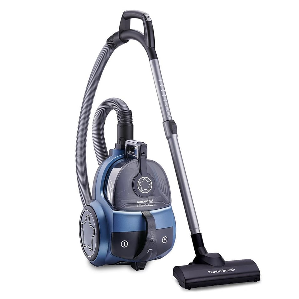 Korkmaz A902-02 Cosmos Premium Elektrik Süpürgesi Azura/Siyah