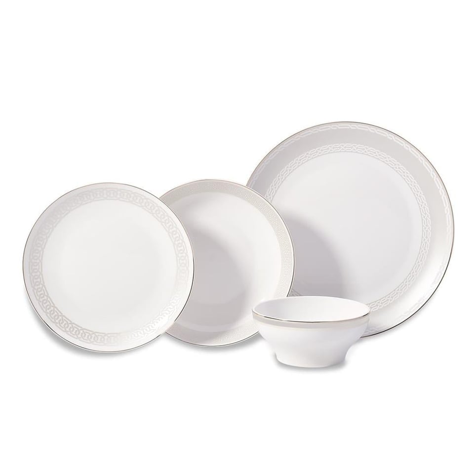 Korkmaz Lidya Coll. Oval Yuvarlak 60 P Yemek Takımı