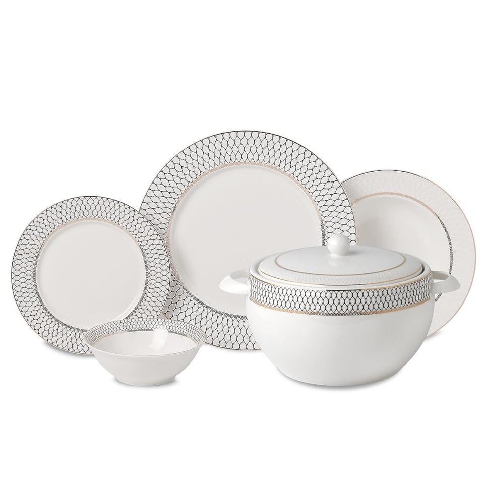 Korkmaz Perla Collection 60 Parça Yemek Takımı