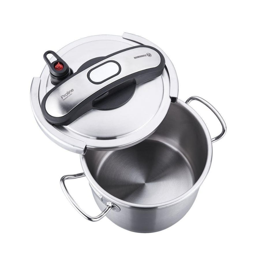 Düdüklü Tencere Korkmaz Züccaciye Korkmaz Proline 6 Lt Paslanmaz Çelik Düdüklü Tencere A177