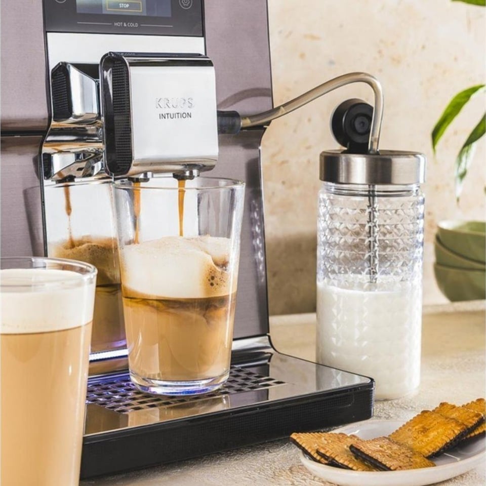 Kahve Makineleri Tefal Krups Intuition Experience EA877D Tam Otomatik Espresso ve Kahve Makinesi