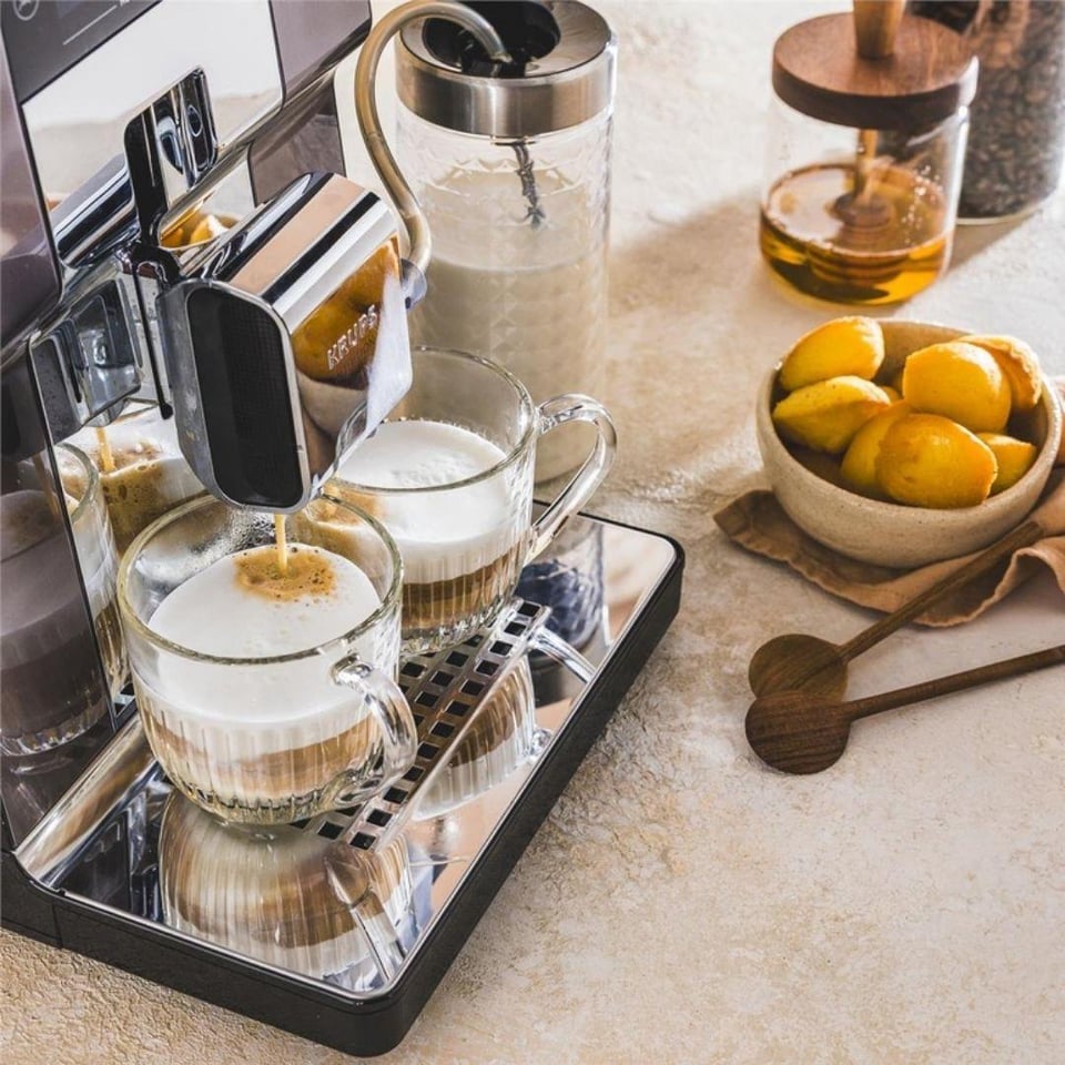 Kahve Makineleri Tefal Krups Intuition Experience EA877D Tam Otomatik Espresso ve Kahve Makinesi