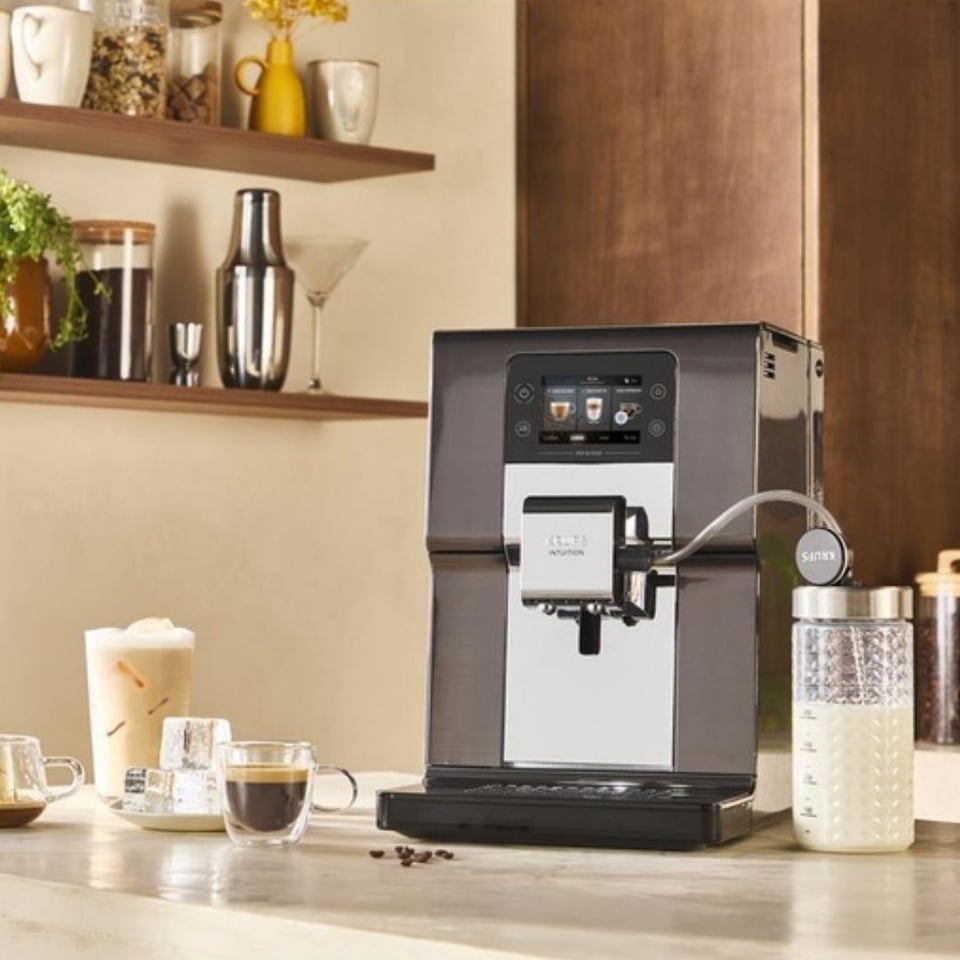 Kahve Makineleri Tefal Krups Intuition Experience EA877D Tam Otomatik Espresso ve Kahve Makinesi