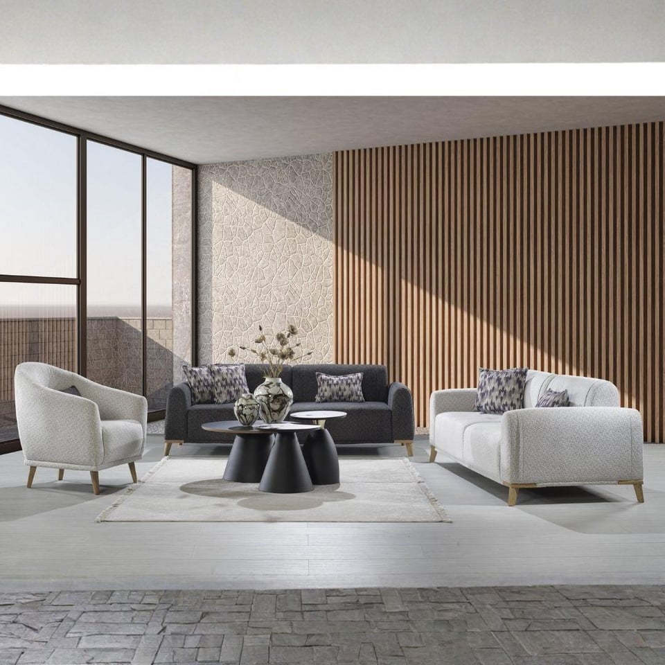 Koltuk Takımı Vize Mobilya Lizbon Koltuk Takımı 3+3+1