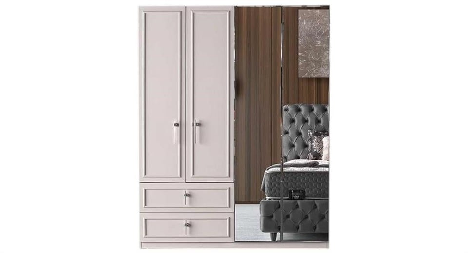 Mabel 4 Kapılı Gardırop