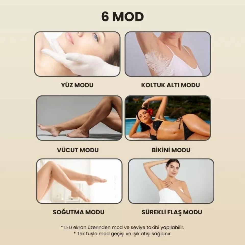 Bekleyen Urun Katalogu Mieco Mieco Sapphire Mor IPL Epilasyon Cihazı