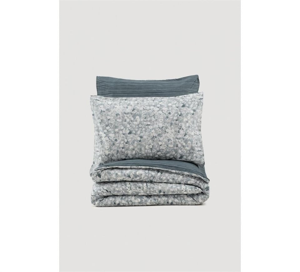 Minimal Çift Kişilik Nevresim Takımı Molly Antrasit