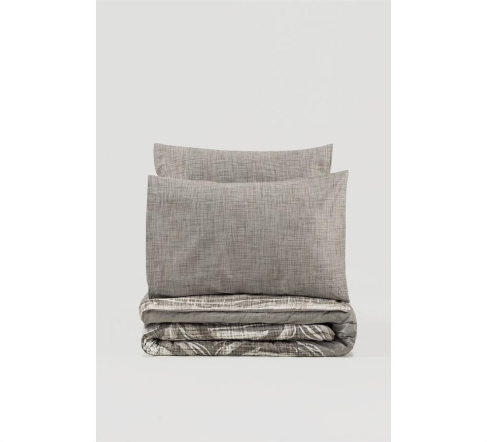 Modern Çift Kişilik Nevresim Takımı Root Vizon