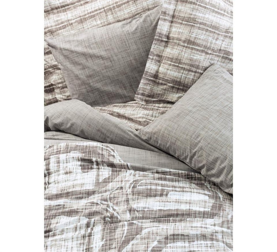 Modern Çift Kişilik Nevresim Takımı Root Vizon