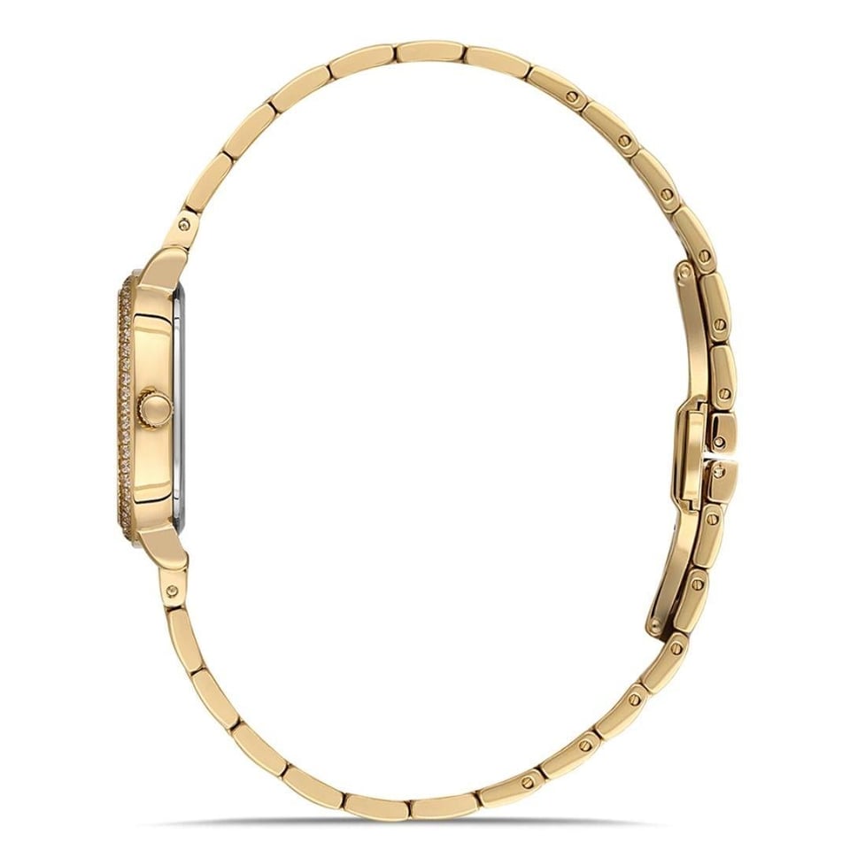 Kadın Saat Momentus Byn Momentus MM.SS224G-09SG Swarovski Taşlı Kadın Kol Saati – Zarif Shiny Collection
