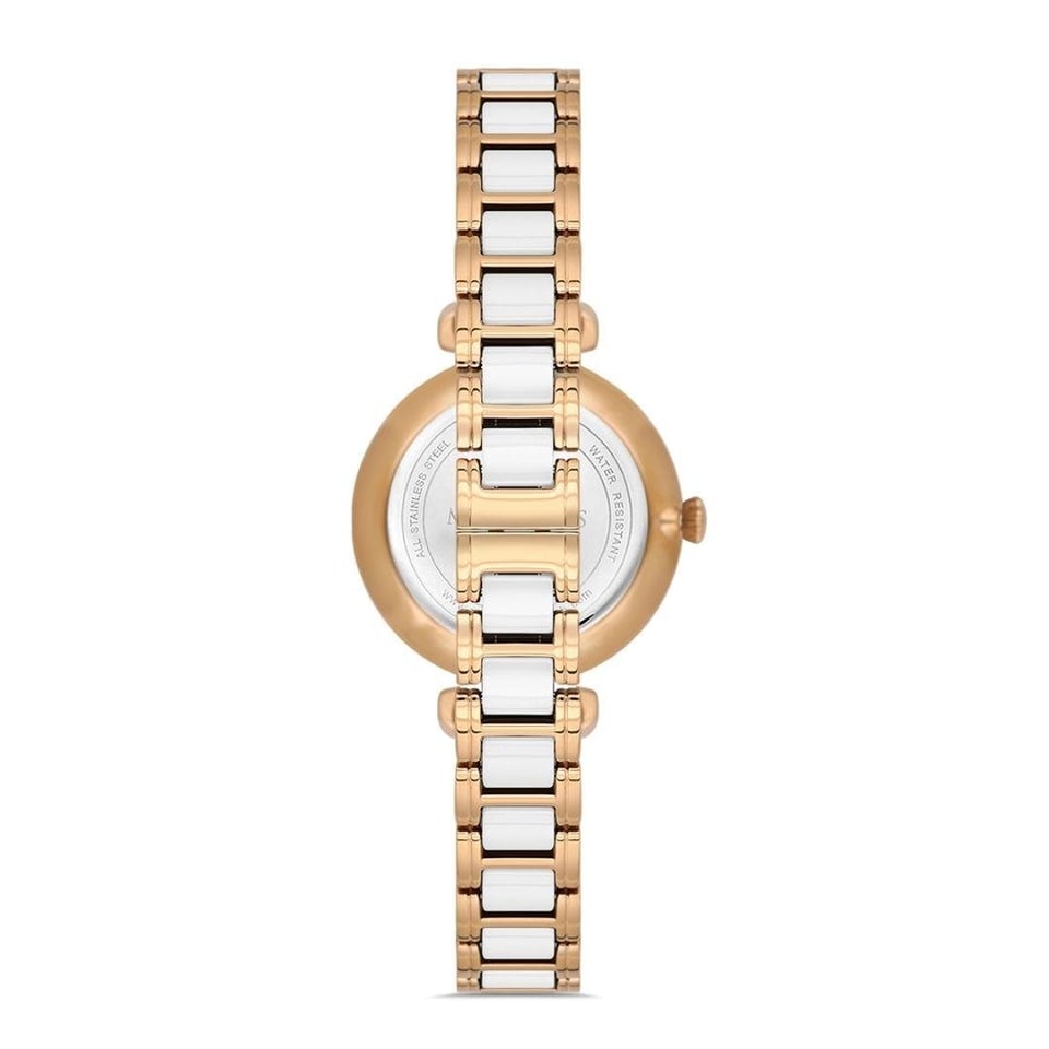 Saat Momentus Byn Momentus Shiny Star Rose Gold Taşlı Kadın Kol Saati 30 mm