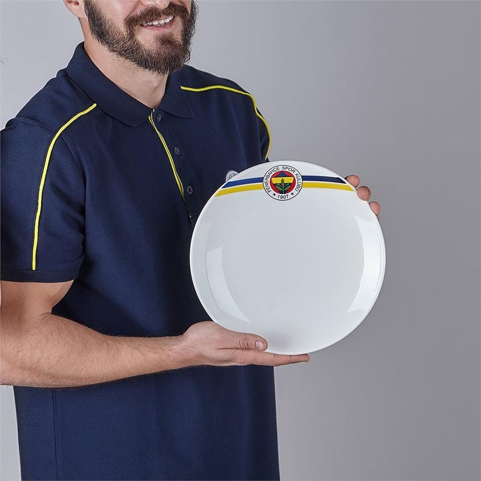 Neva N3428 Fenerbahçe Klasik Logo 2'li Servis Tabağı