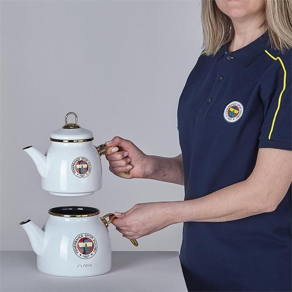 Neva N3432 Fenerbahçe Klasik Logo Çaydanlık