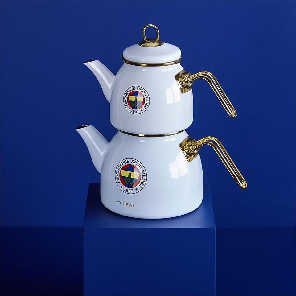 Neva N3432 Fenerbahçe Klasik Logo Çaydanlık