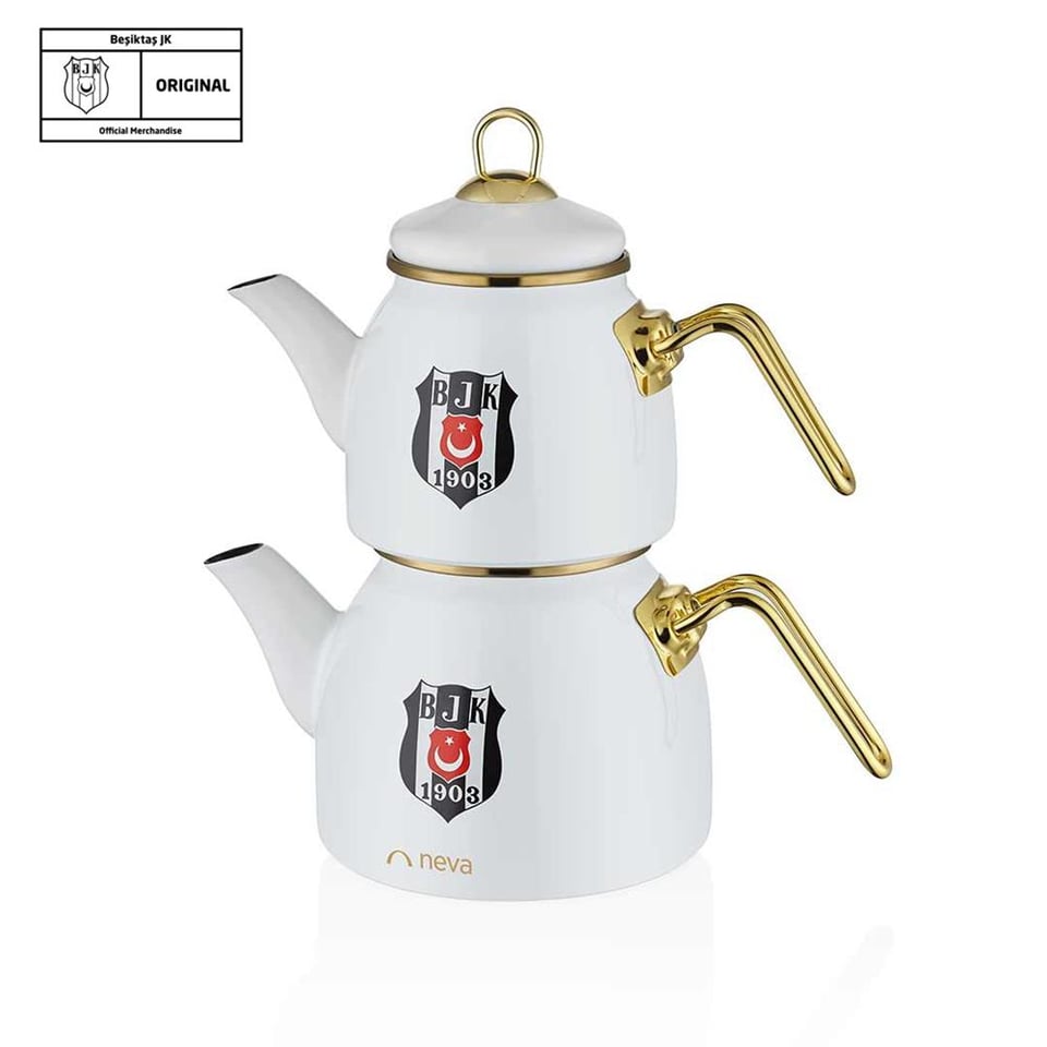 Neva N3434 Beşiktaş Klasik Logo Çaydanlık