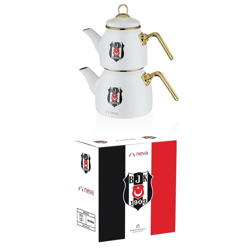 Neva N3434 Beşiktaş Klasik Logo Çaydanlık